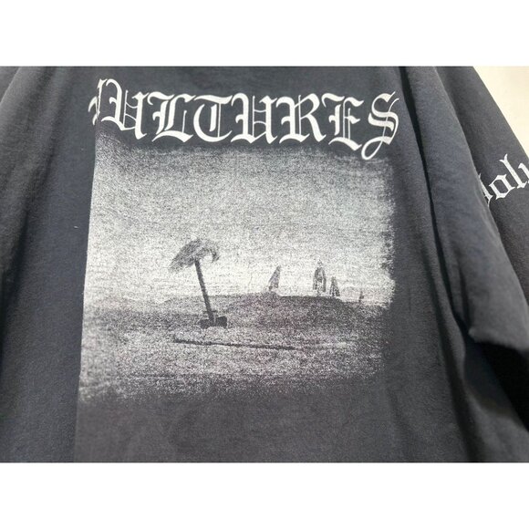 Yeezy Kanye West Gosha Vultures Sweatshirt Size 2 M-L Black Oversize Long Sleeve - Picture 14 of 16